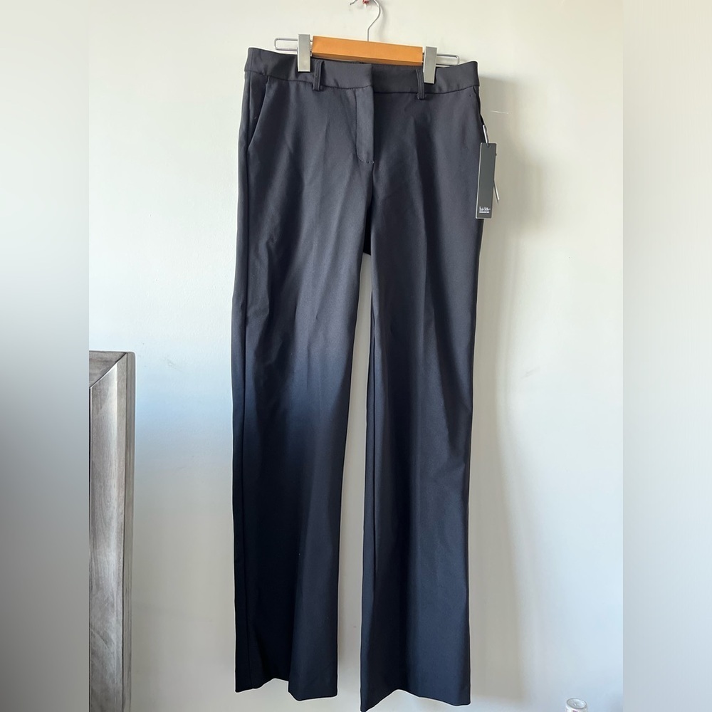 NWT Nicole Millers Wide-Leg Black Pants